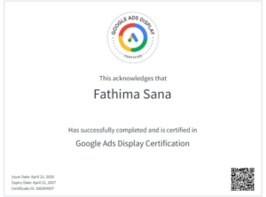 GOOGLE ADS DISPLAY C